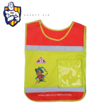 China orange kids Reflective Running Safety Vest